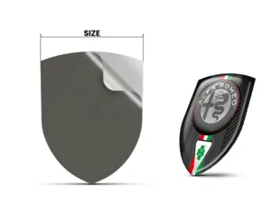 Alfa Romeo Autoaufkleber Premium Stern Modern